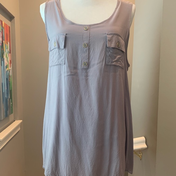 Active USA Tops - Active Gray rayon tank. Size XXL